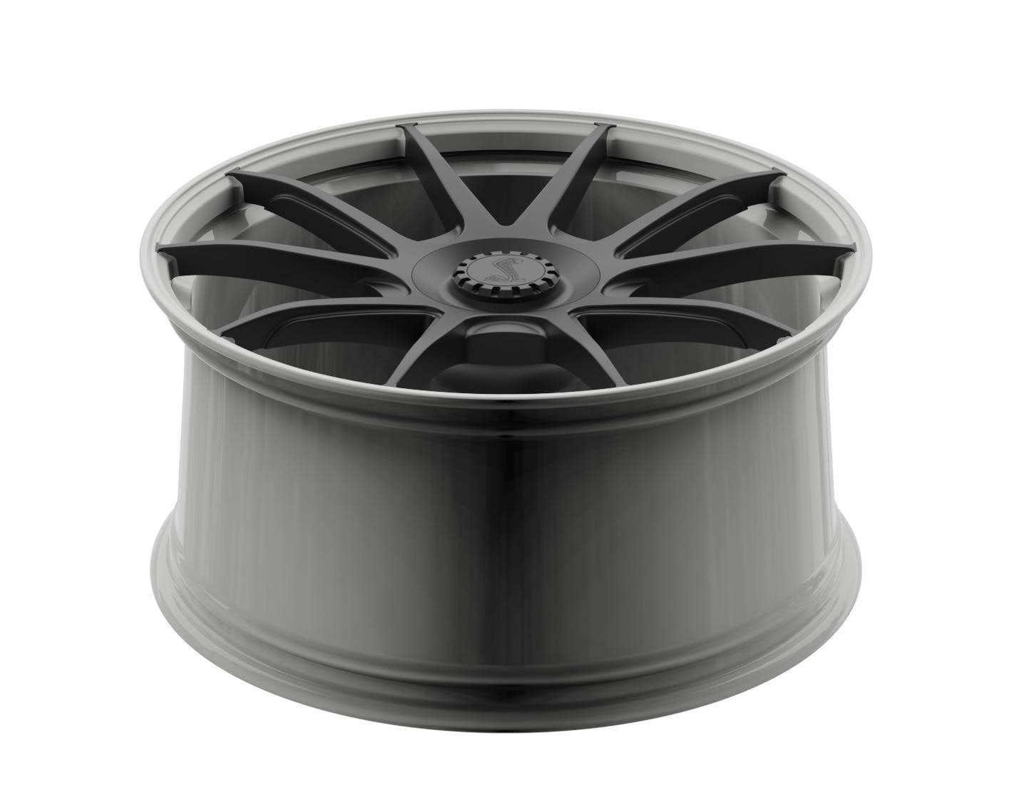 Custom forged Al6061-T6 aluminum wheel for Mustang Mach-E with lightweight, durable design and precision engineering