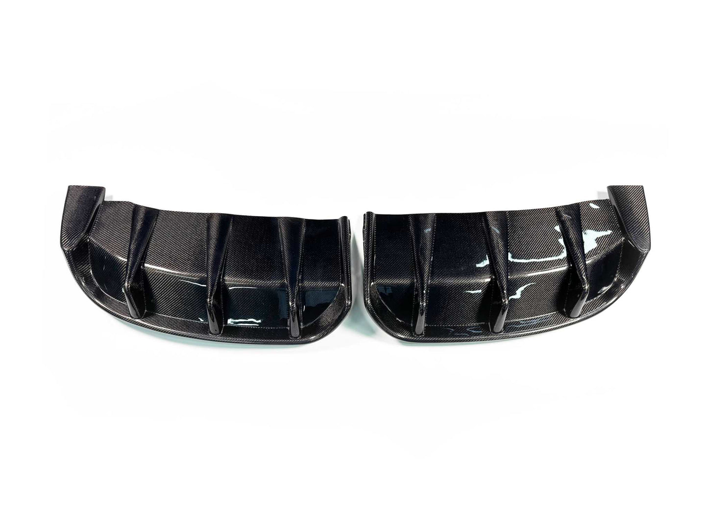 Carbon fiber rear diffuser for Mustang Mach-E 2021-2025 aerodynamic upgrade parts