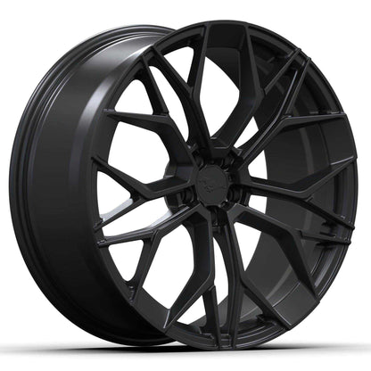 Black forged Al6061-T6 aluminum wheel custom designed for Mustang Mach-E 18-22 inch sizes