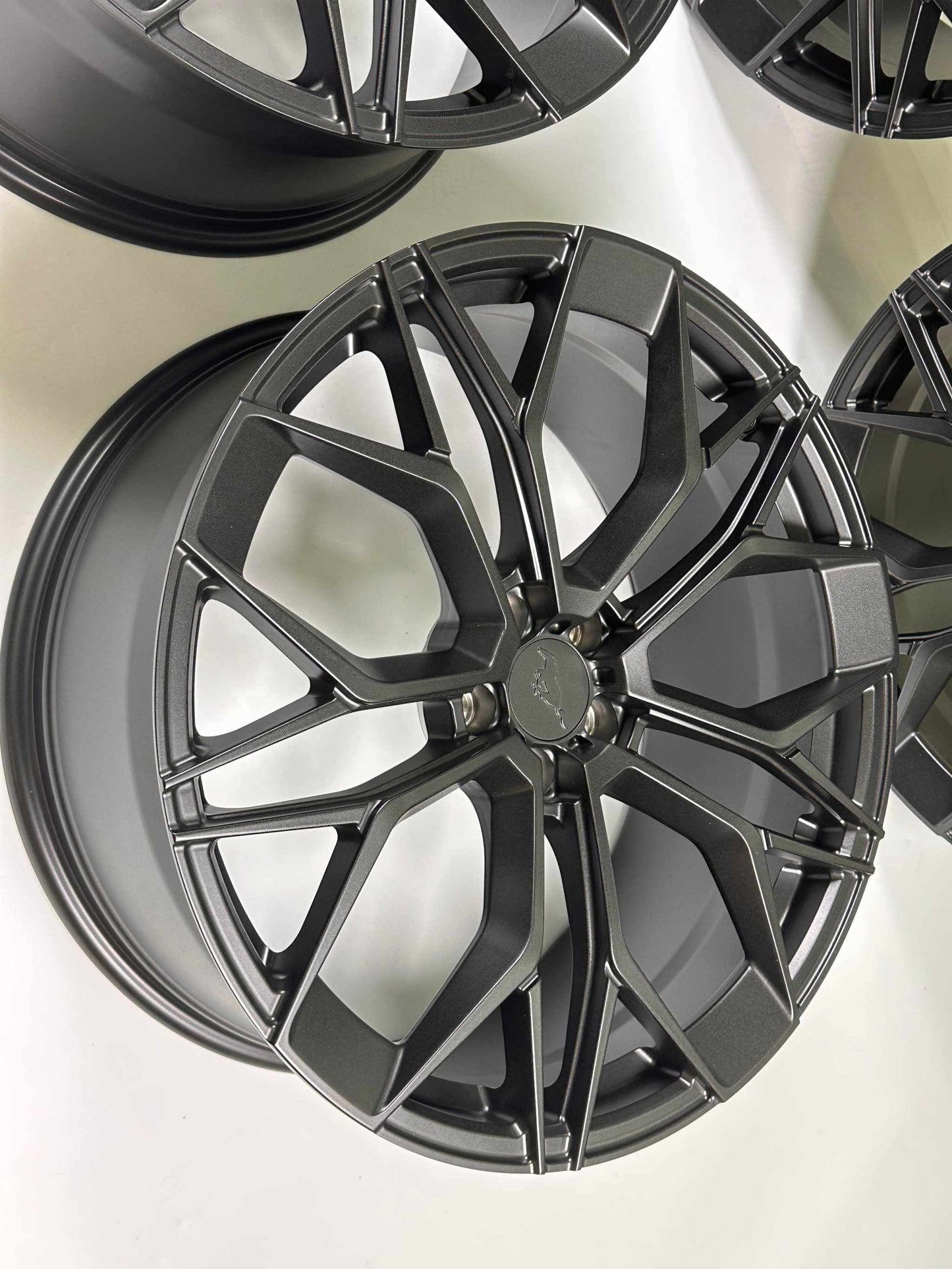 Custom forged Al6061-T6 aluminum wheel for Mustang Mach-E, lightweight and durable design