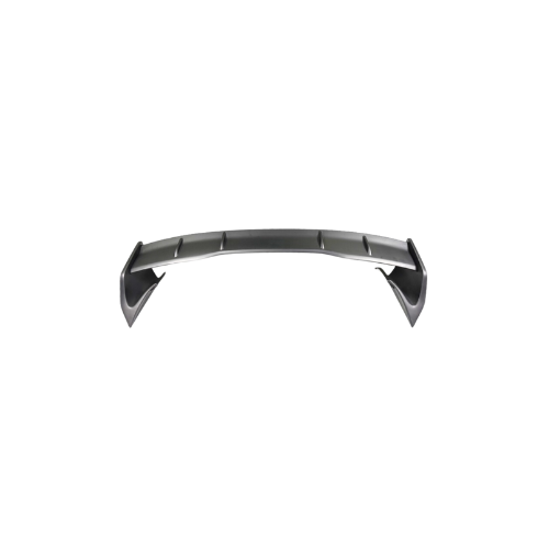 Carbon fiber Rally Wing Spoiler for 2021-2025 Ford Mustang Mach-E with aerodynamic design and glossy finish