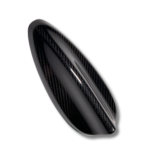 Carbon fiber shark antenna cap for Mustang Mach-E 2021-2025, sleek and lightweight design