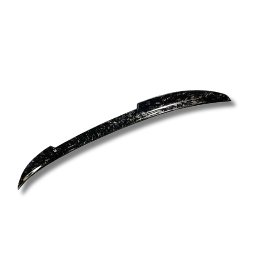 Carbon fiber Spoiler V2 for Mustang Mach-E 2021-2025 in black and forged carbon options