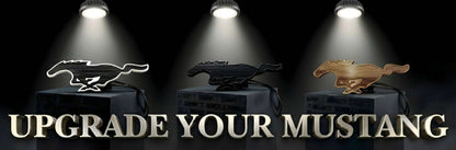 ULTIMATE FRONTREAR KIT illuminated Mustang Mach-E pony emblem with advanced LED technology and lifetime warranty