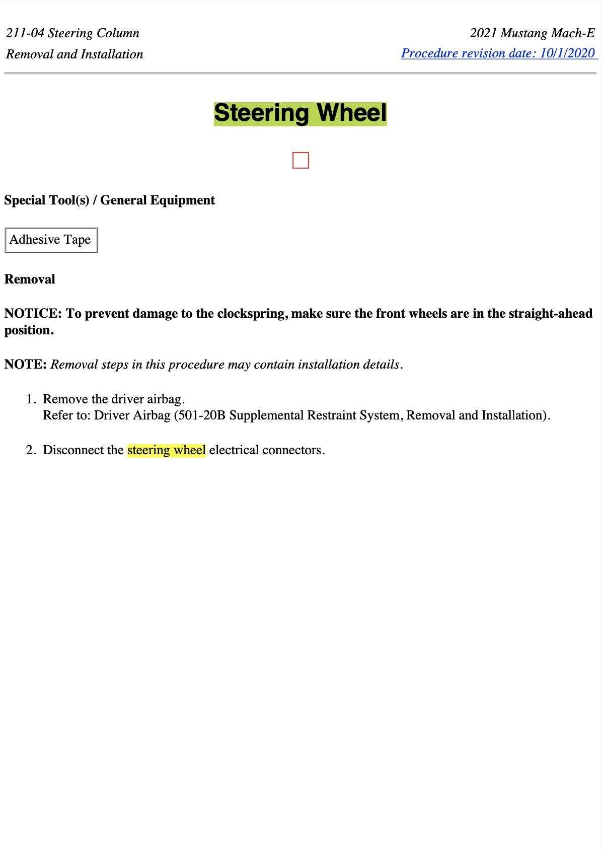 Customizable Ford OEM Yoke steering wheel for Mustang Mach-E with OEM parts, heating, and plug-and-play installation