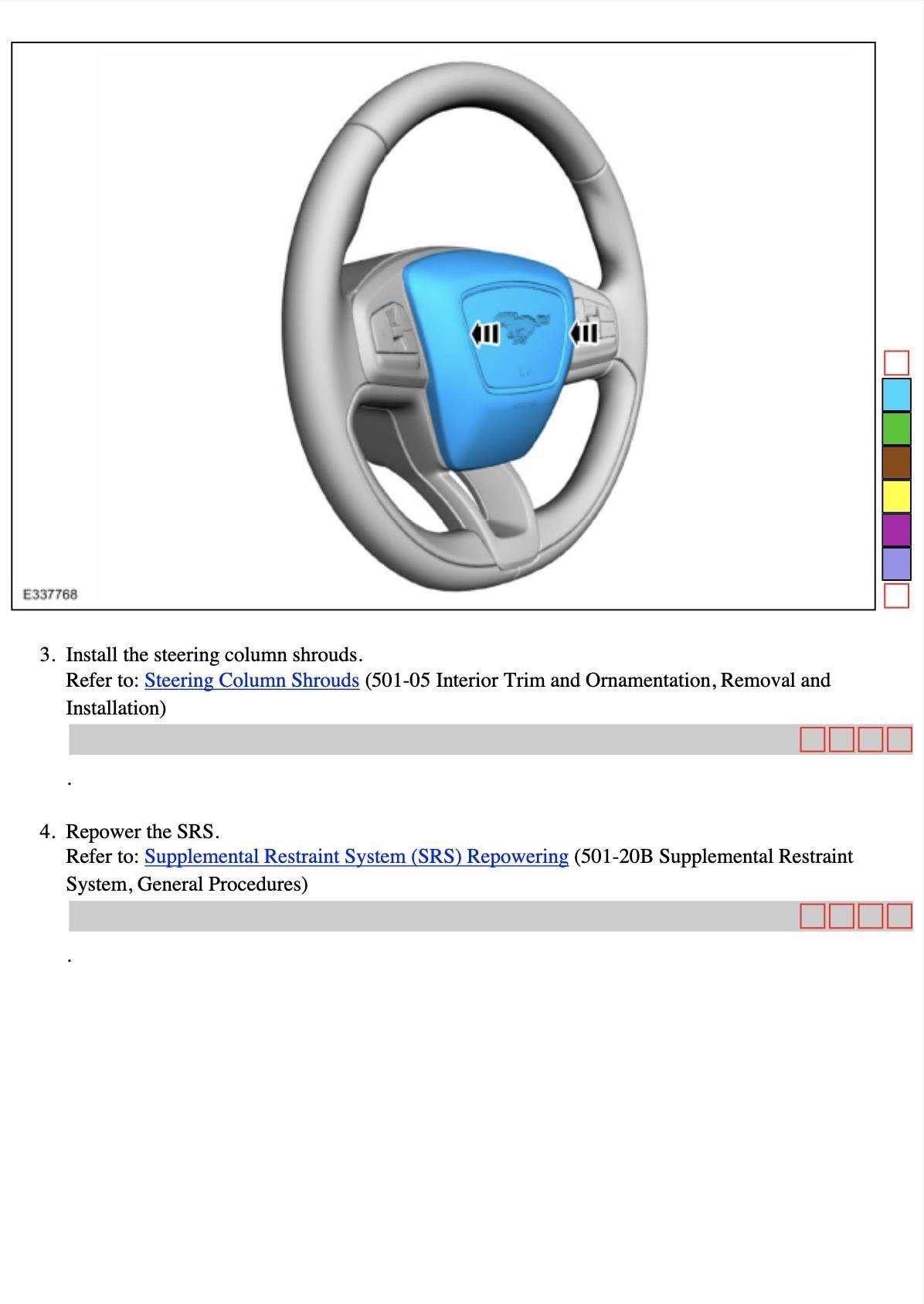 Ford OEM Yoke steering wheel for Mustang Mach-E, customizable, OEM build, plug-and-play, enhanced visibility and ergonomic grip