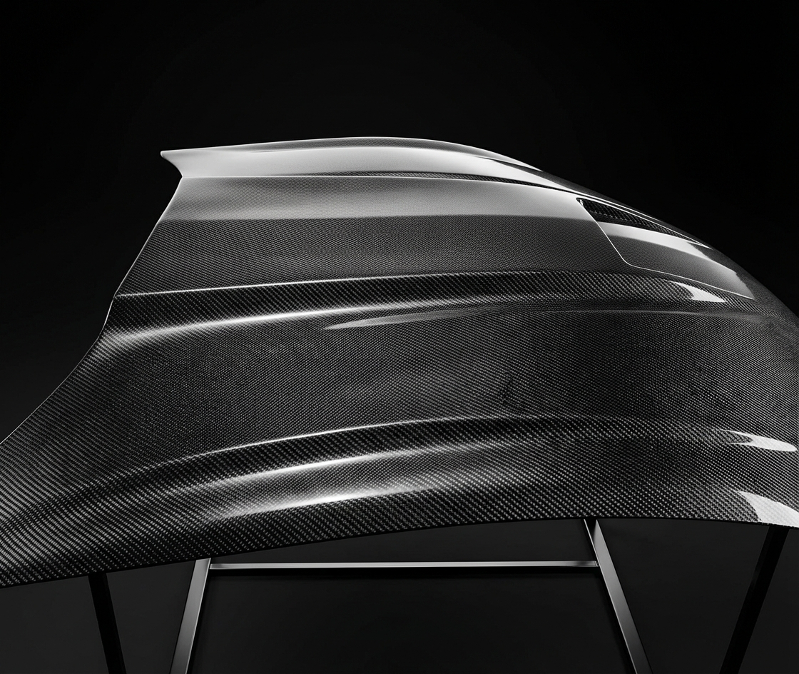 Carbon Fiber Shelby GT550 Style Fiber Hood for 2021-2026 Mustang Mach-E