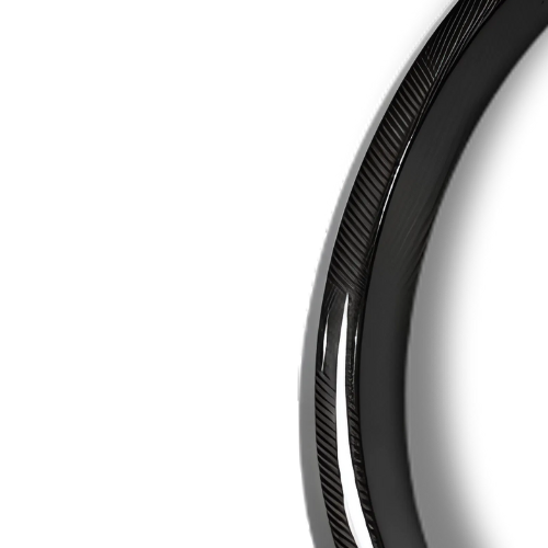 Carbon fiber wider fender flare for vehicle with enhanced fit and strong screw adhesion